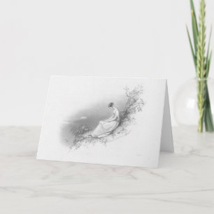 Thinking of You Vintage Card