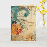 Thinking of You Vintage Paisley 