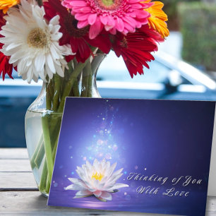 Thinking of You With Love Sympathy Card