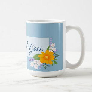 Thinking of You with Support Bouquet Coffee Mug