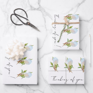 Thinking of You! Wrapping Paper Sheet
