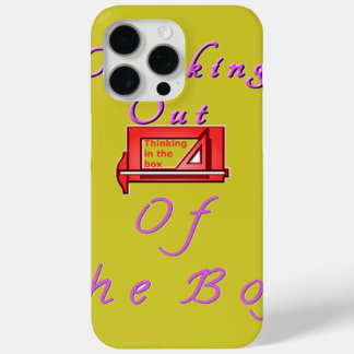 Thinking out of the box. iPhone 15 pro max case