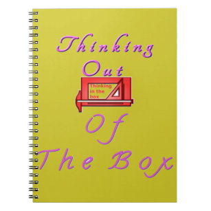 Thinking out of the box. notebook