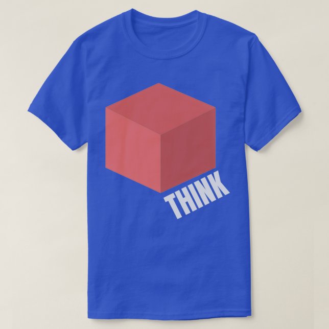 Thinking Outside The Red Box T-Shirt (Design Front)