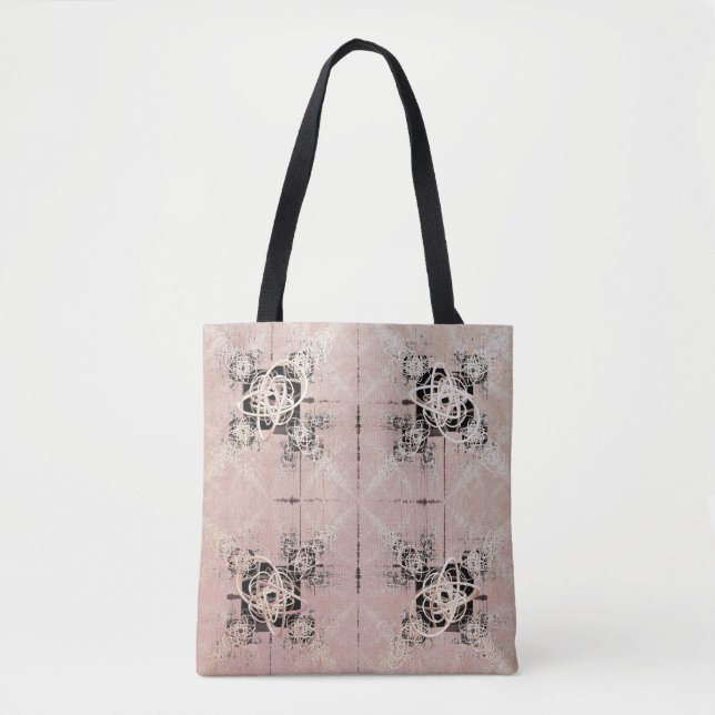 Thinking Pastel Twists Tote Bag (Front)
