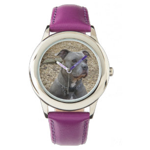 Thinking Pitbull Kid's Watch