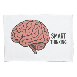 Thinking The Power of the Brain Pillowcase