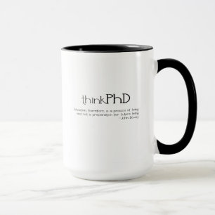 thinkPhD Double-sided Mug