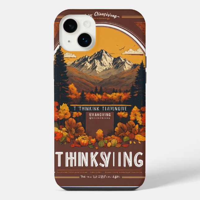 THINKSGIVING Technology Event - Smoky Mountain iPhone Case (Back)