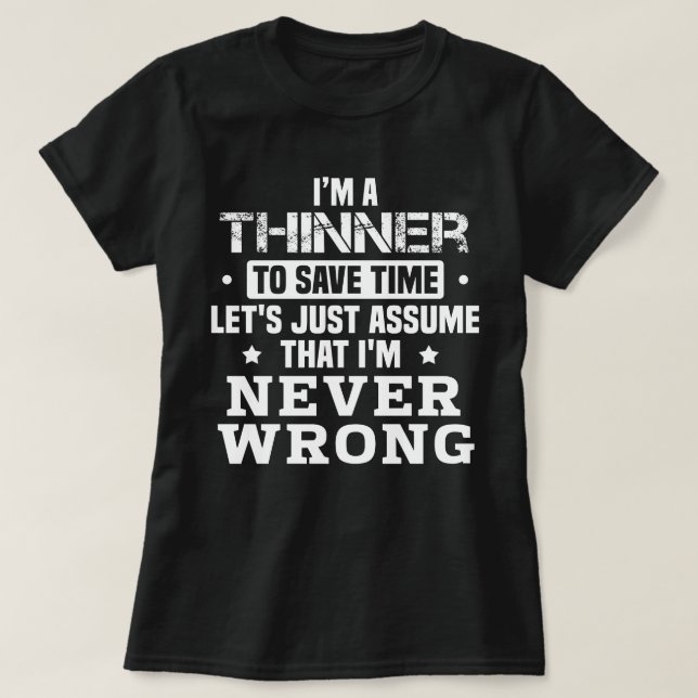 Thinner T-Shirt (Design Front)