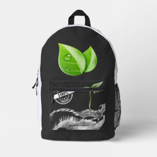 Thiqah Minimalist Maple Tree Graphic Backpack