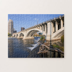 Third Avenue Bridge in Minneapolis Jigsaw Puzzle