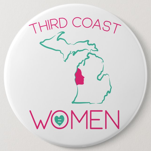 Third Coast Women Washington D.C. January 2017 6 Cm Round Badge (Front)