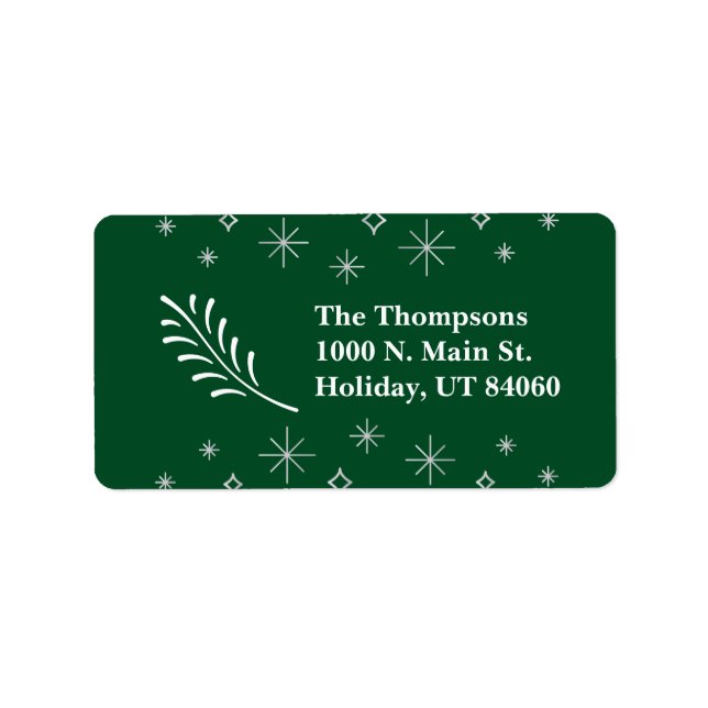 THIRD DAY OF CHRISTMAS / Christmas Labels (Front)