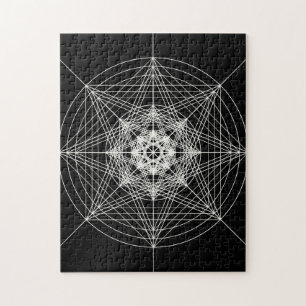 Third Dimensional Sacred Geometry Jigsaw Puzzle