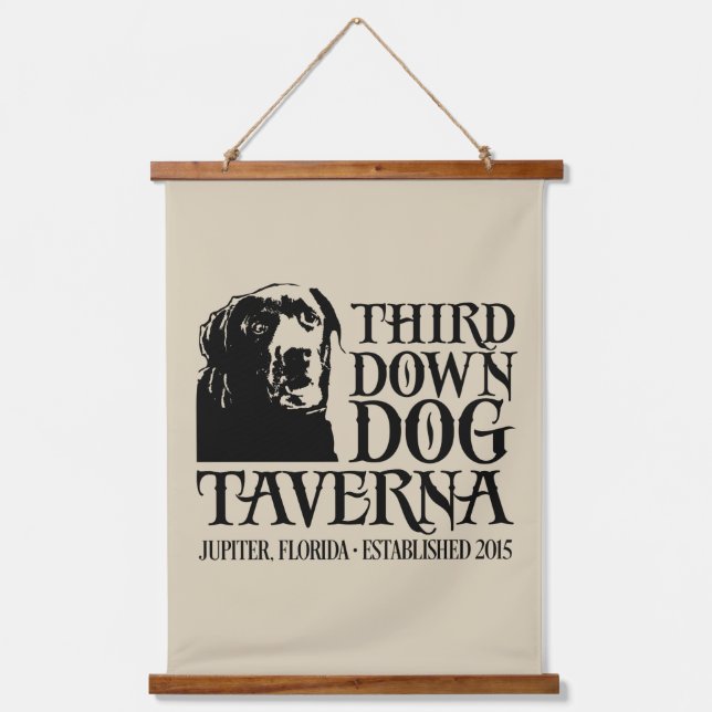 Third Dog Hanging Tapestry (Front)