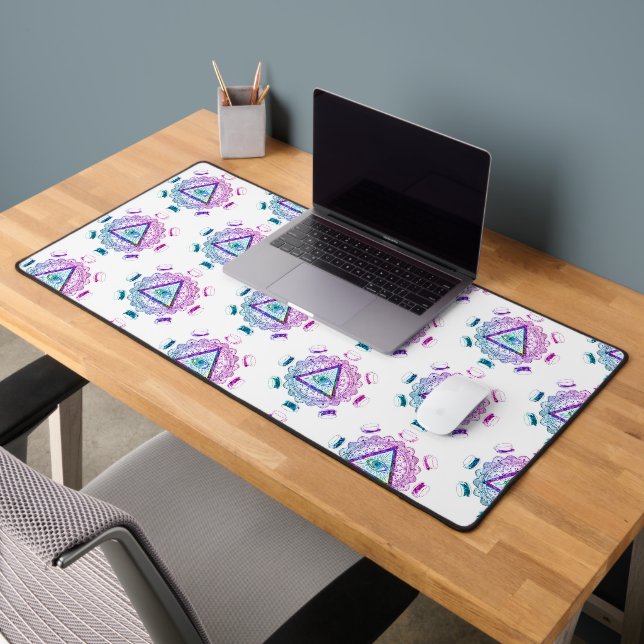 Third Eye All Seeing Eye Coffee Cup Desk Mat (Office 2)