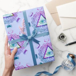 Third Eye All Seeing Eye Coffee Cup Wrapping Paper