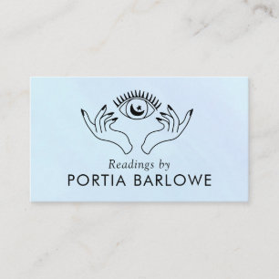 Third Eye and Hands Spiritual Medium Business Card
