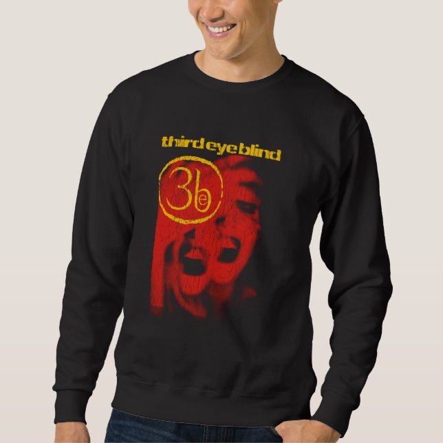 Third Eye Blind Self-Titled Vintage Crackle Sweatshirt (Front)