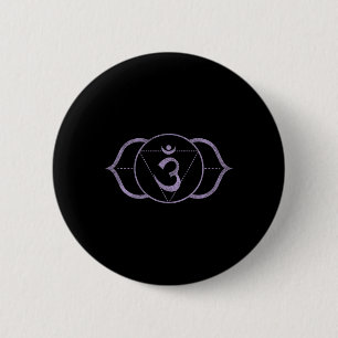 Third Eye Chakra Ajna – Kundalini Yoga Meditation 6 Cm Round Badge