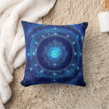 Third Eye Chakra Blue Mandala