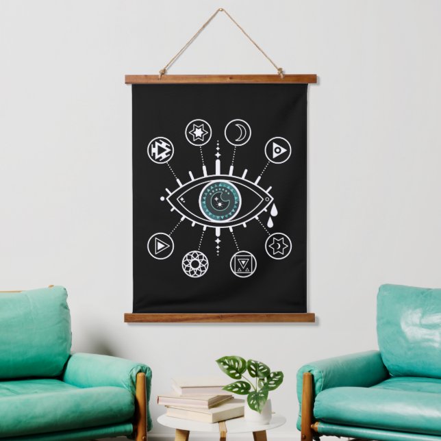 Third Eye Chakra Hanging Tapestry (Living Room)