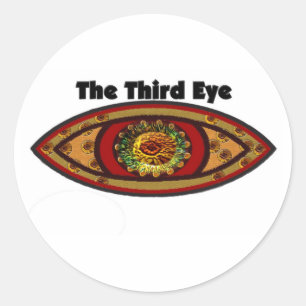 Third Eye Classic Round Sticker