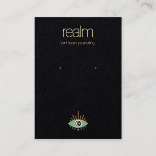 Third Eye Earring Jewellery Display Business Card