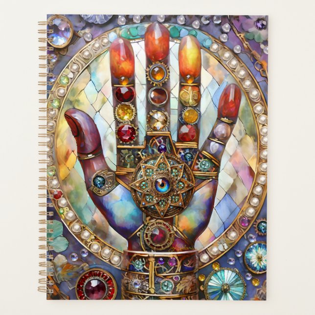 Third Eye Mystic Palm Planner (Front)