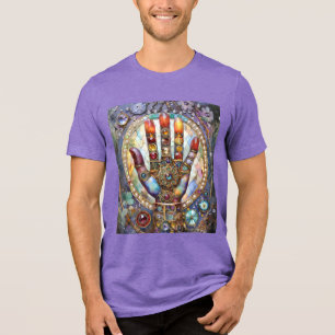 Third Eye Mystic Palm Tri-Blend Shirt
