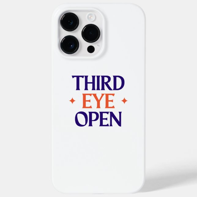 Third eye Open -iPhone 14 pro max case (Back)