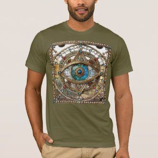 Third Eye Ornate Window Pane T-Shirt