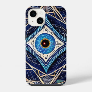 Third Eye Protection Magic Spell Blue Evil Eye iPhone 14 Case