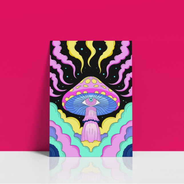 Third Eye Psychedelic Mushroom Poster (Creator Uploaded)