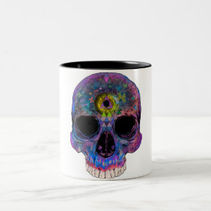 Third Eye Psychedelic Skull Mug