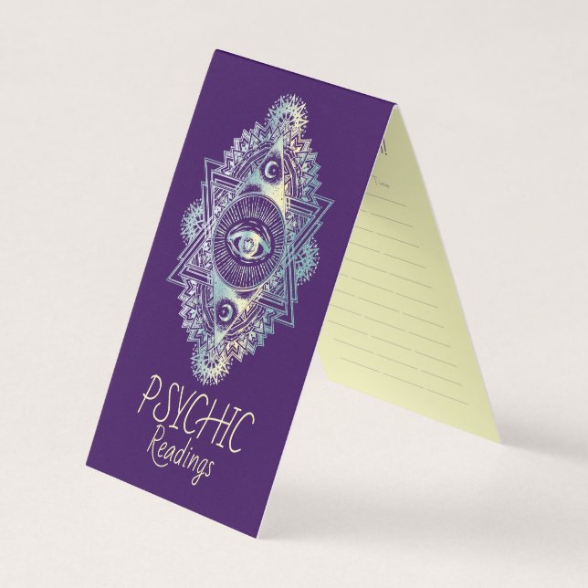 Third Eye Psychic - Business Card (Front)