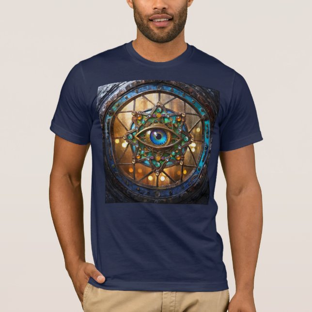 Third Eye Rustic Porthole Window T-Shirt (Front)