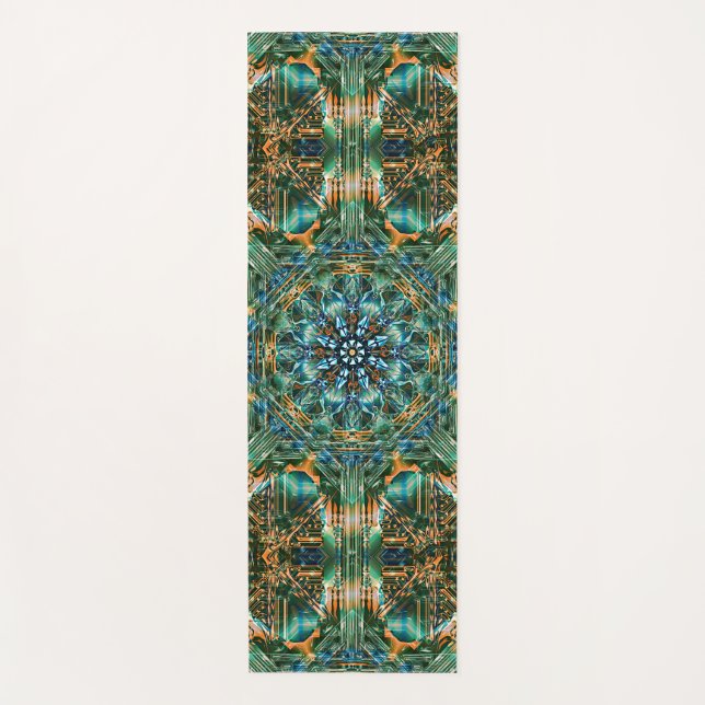 Third Eye Tier yoga mat (Front)