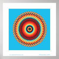 Third Eye Vibration Mandala