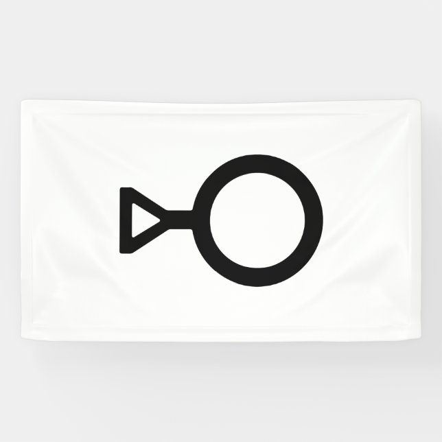 Third Gender Symbol Banner (Horizontal)