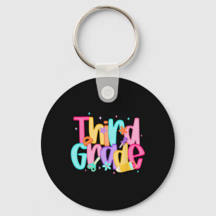 Third Grade Back To School 3rd Grade Squad Teacher Key Ring