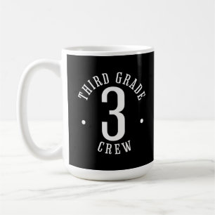 Third Grade Crew 3rd Grade Coffee Mug