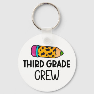 Third Grade Crew Key Ring
