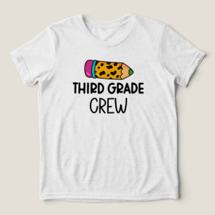 Third Grade Crew Tri-Blend Shirt