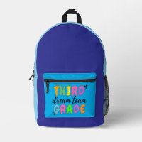 Third Grade, Cute Colourful Back to School