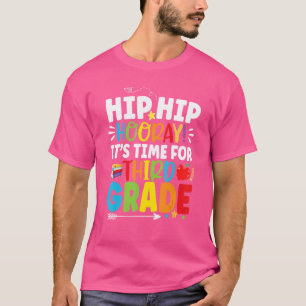 Third Grade First Day 3rd Grade Back To School Out T-Shirt