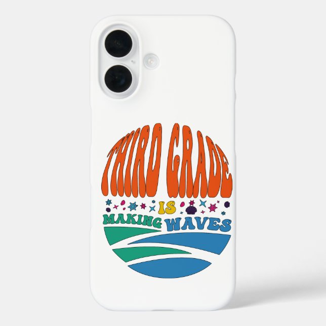 Third Grade is Making Waves Back to School Case-Mate iPhone Case (Back)