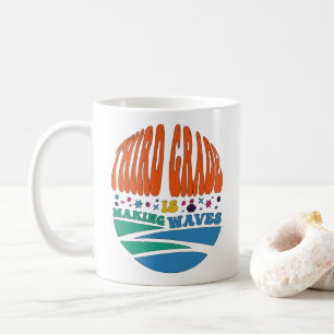 Third Grade is Making Waves Back to School Coffee Mug