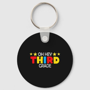 Third Grade Kids Boy Back To School Students Teach Key Ring